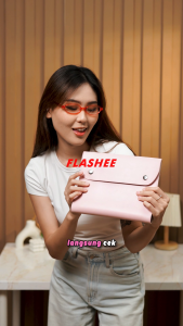 Flashee Binder A5 Polos Binder Amplop 20 ring Folder Dompet Organizer Dokumen