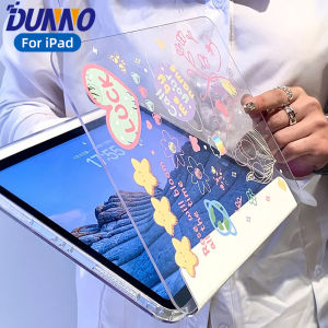 360° Rotation Transparent Case for iPad Air M2 Pro 11/13 M4 Cover for 5/6/7/8/9/10th Gen 10.9 10.2 9.7 11 12.9 13 Mini 6 7 Case