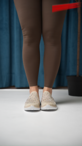 LARRIE Kasut Perempuan Kendall Slip-On Knit Comfort Shoes - L62503-TF01SV