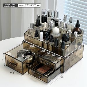 YA JIA LI JIA | Desk Drawer Style Acrylic Cosmetic Organizer