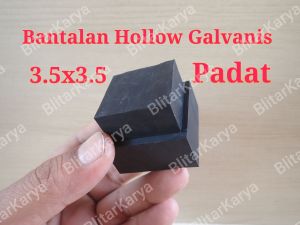 Bantalan Hollow Galvanis 3.5x3.5 Tebal Padat Kuat Karet Bantalan Hollow Galvanis 3.5x3.5 Harga Perbiji