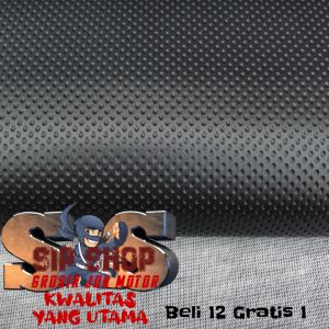 Kulit Jok Motor Beat 12 Gratis 1 - Kulit Jok Motor Hitam Polos - Kulit Jok Motor Murah - Sarung Jok Motor