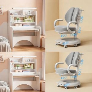 EYESPRO | Adjustable Lighting Student Study Desk and Chair Set