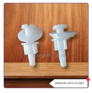 Baut penutup dudukan toilet Sekrup tutup closet duduk Baut bulat model Toto TC 505 S Dudukan seat cover toilet wc duduk
