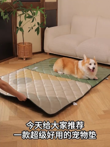 Pet Washable Pad Reusable Pet Mat for Dog Waterproof Absorbent Pet Pad Pet Supplies Pet Dog Self Cooling Mat Pad ice gel Waterproof Dog Bed Sleeping Mat Pad