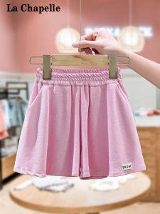 La Chapelle | Quần Shorts Mỏng Nhẹ cho Bé Gái Phong Cách Ballet Thể Thao