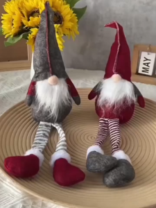 Christmas Decoration Faceless Doll Doll Santa Claus Pendant Ornament