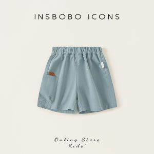 insbobo | Quần Short Ôm Phù Hợp Mùa Hè Có Hình Hoạt Hình