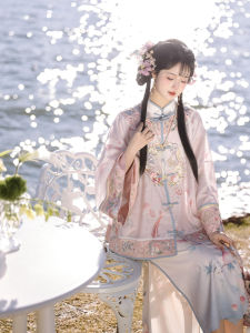 เสื้อคลุมยาวปานกลางสไตล์จีนสำหรับผู้หญิง ทรงหลวม แขนยาว คอเหลี่ยม ปิดด้วยกระดุม สีพื้น ทรงหลวม ฤดูใบไม้ผลิ 2024