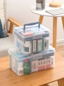 MRUN | Transparent Large Multi-layer Medicine Box
