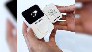 COD KIRIM CEPAT TaffHOME Bel Rumah Smart Doorbell Wireless Video HD Talkback X9 / Bel pintu rumah tanpa kabel otomatis dengan sensor suara keras pakai listrik / bel pintu wireless jarak jauh 2 receiver tombol remote sensor gerak waterproof 2 speaker