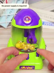Trò Chơi Điện Tử Mini Space Rocket Crawler Dành Cho Trẻ Em - Máy Gắp Trứng Bằng Kẹp Bóng Trò Chơi Bàn Giáo Dục Đồ Chơi Montessori