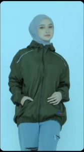 Jaket/Parasut HoodieArmy Pria-Wanita L/XL/XXL