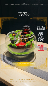 Thác Nước Phong Thủy Tiểu Cảnh Thiên An Cốc Cao Cấp Decor Trang Trí Quà Tặng Ý Nghĩa Bình An.