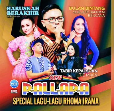 Toko Kaset MP3 Audio Musik 84 Lagu Dangdut Koplo New PALLAPA Album Special Karya Rhoma Irama Pilihan Terlaris