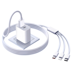 SKAMA | Multi-function Three-in-one Fast Charging Cable with Multiple Connectors