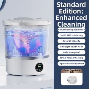 LIWAN | Underwear Socks Small Mini Auto Dehydrating Washing Machine