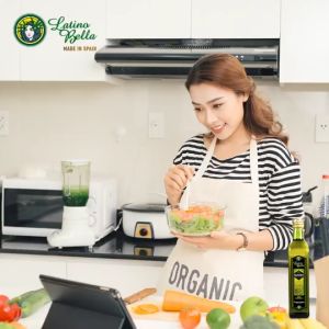 [chai nhỏ 250ml LATINO BELLA] DẦU Ô LIU NGUYÊN CHẤT [SPAIN] 100% Natural Extra Virgin Olive Oil
