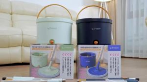 Bộ Cây Lau Nhà Thông Minh Tách Nước Bẩn Kaiyo KM51