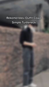 TURTLENECK PRIA RIB LENGAN PANJANG KOREAN STYLE / KAOS KERAH TINGGI LENGAN PANJANG PRIA TERBARU