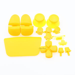 1set buttons For PS5 V2 Controller L1 R1 L2 R2 trigger key cross Action keys Joystick Cover Kit BDM-020 Clear Color Button