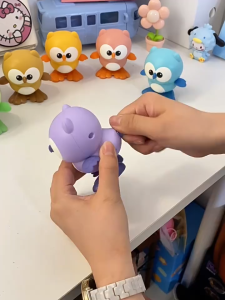 Đồ chơi cú mèo vặn cót biết nhảy siêu cute cho trẻ em mới nhất 2025