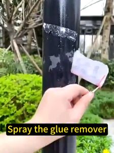 Adhesive remover 450ML Cleaning Spray Car Sticker Remover Quickly Removes Residue Paint &  Exterior Vehicle Care