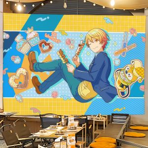 Anime Birthday P-Pjsk Project S-Sekai Flag for Room Dorm Camping Party Hogar Garage Living Room Bedside Wall Decor Banner Gift