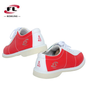 Universal Bowling Shoes Public Rental Shoes Men Women Model EH-01 Low Top Laced PU Material Bowling Center Special Offer