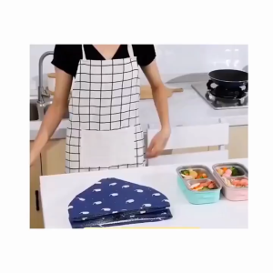 AKEZ Tudung Saji Lipat Cover Pelindung Makanan Meja Makan Aluminium Foil Tahan Panas Kotak Food Travel