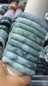 9A - 999 เลือก กำไลหยก 100 วง รวมทรง ทองปิง โดนัท แกะสลัก ฮ่องเต้ ทรงบาง หญิง ผู้ชาย ครบรอบ ชุดมงคล วันเกิด ประจำวัน