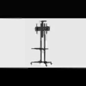 SERENZO Universal 32-75Inch TV Stand Mobile TV Rack Adjustable TV Rack Floor Base With 360° universal wheel