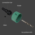 2"/3"/4" Inch Hole Saw Bi-metal Hole Cutter Fast Chip Remova Handy Hole Saw Kit Set for Metal Wood Plastic Cutting with Arbor. 