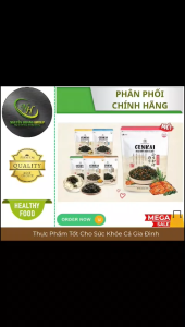 COMBO 5 GÓI - Rong Biển Trộn Cơm GENKAI Vị CÁ HỒI 30g