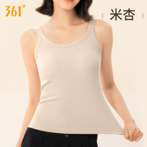 361° Womens Sport Vest Integrated Design Summer Thin Yoga Top Breathable Waist-Length Jacket with Chest Pad Outdoor Wear
