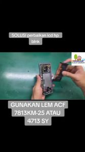 Lem LCD dan CoF Ticon Tcon TV dan Smartphone - Hitachi ACF AC-4713SY-18