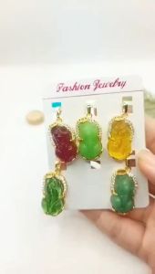 Mặt Dây Chuyền Tỳ Hưu   Phong Thủy Mang Hút Tài Hút Lộc  M166 - 84 TCH