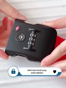 Mediatech X Cross Luggage Strap Belt Tali Koper Silang dengan Kunci Kombinasi 4 Meter TSA - 453