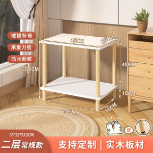 Multi-Layer Hamster Cage Storage Rack Integrated Mobile Pet Supplies Placement Storage Stand Simple Modern Style Adjustable Height