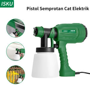 ISKU Electric Spray Gun 400Watt: Semprotan Cat Listrik Kapasitas Tinggi & Alat Portabel
