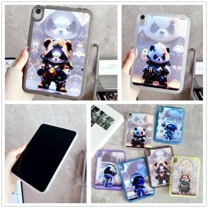 Xiaomi Redmi Pad SE 11นิ้ว2023 Mi Pad 5 6 6S Pro 11.0 12.4นิ้ว2021 2023 2024แท็บเล็ตภาพการ์ตูนน่ารักแพนด้าฝาครอบซองป้องกัน TPU ด้าน