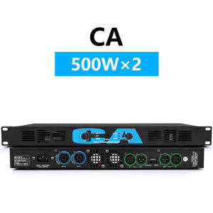 CA Audio Power Amplifier 500W 8Ohm High Power 2Channel Amplifier Digital Professional Subwoofer Stage Amplifier