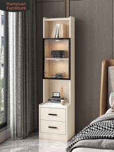 HANYUAN | Compact Bedroom Storage Bedside Cabinet