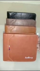 BAELLERRY D1308 DOMPET UANG 3 LIPAT TEBAL KULIT SINTETIS LEMBUT