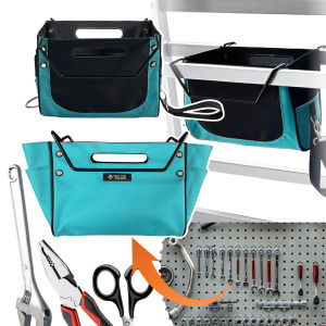 Portable Ladders Pouch Elastic Storage Bag Large Capacity Oxford Cloth Organizer Bag for Ladder Tool Kits Organizer & Storage