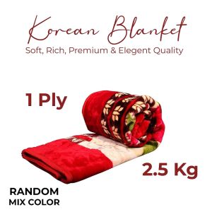 Soft Blanket Blanket Selimut Gebu cold weather Size 220X240cm 1 PL Weight 1.5 kg Korean Quality