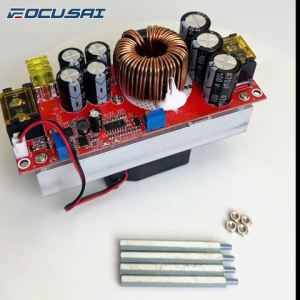 (ส่งจากไทย) 1800W 1200W 20A 40A DC to DC Step-up Converter Boost Power Supply Module IN 8-60V OUT 12-90V dc to dc วงจร แปลงไฟ เพิ่มแรงดัน เพิ่มไฟ solar cell DIY ขยายเสียง แอมป์ amplifier แบตเตอรี่