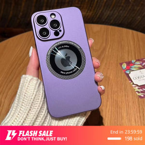 🇹🇭iCase เคสไอโฟน โชว์โลโก้ 15 14 13 12 11 สีพื้น แม่เหล็ก เคสไอโฟนกระแทก โชว์ Pro Max และ Promax สำหรับเครื่องจาก iPhone 12, 13, 14, 15 และมากขึ้น เพื่อให้คุณเชื่อมต่อผู้ชาย และควบคุมที่คุณต้องการ