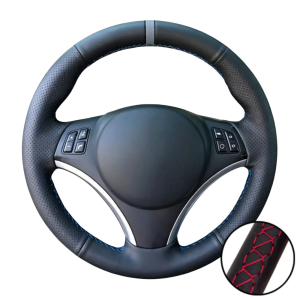 Hand Stitched Perforated Microfiber Leather E46 330i 330Ci 540i 525i 530i M3 M5 Steering Wheel Cover For BMW M Sport E39