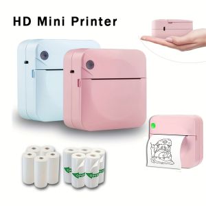 Portable Mini Printer - Wireless Wireless Inkless Thermal Photo Printer for iOS & Android Ideal for Gifts Study Notes Labels